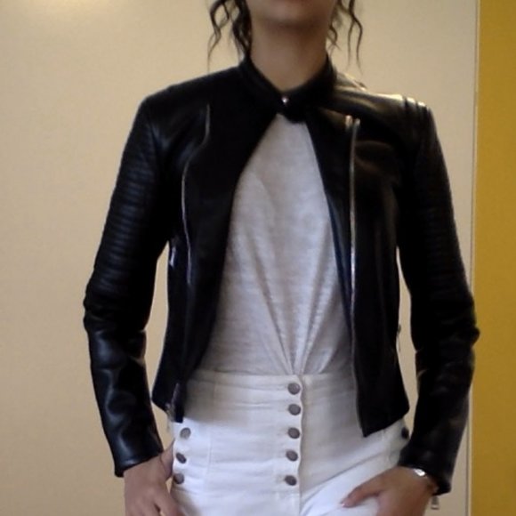 Zara Leather Jacket - Picture 5 of 5